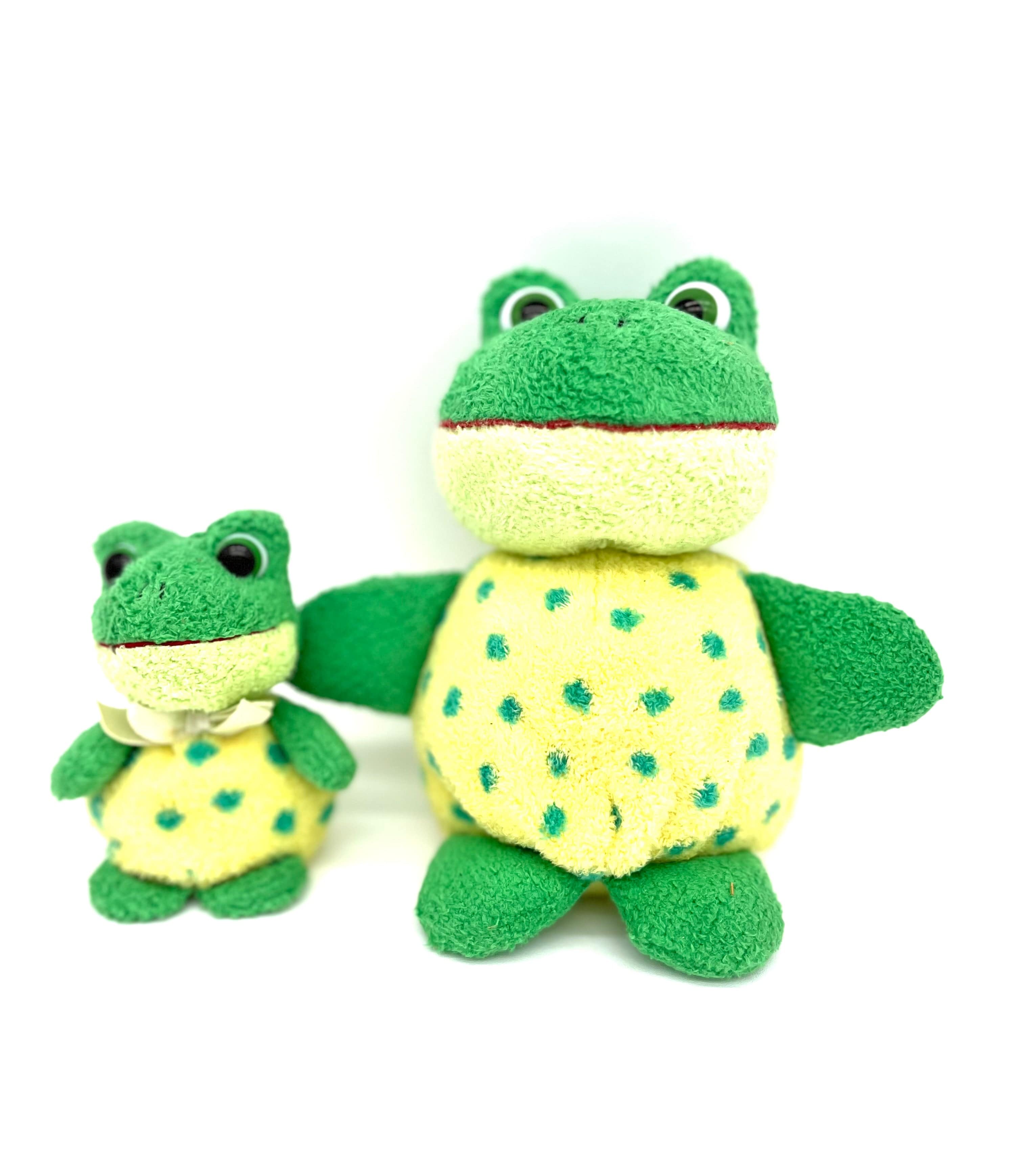 Father and Son or Mommy and Daughter Matching Dressed Stuffed Animal Frogs - TheRealThreads