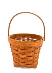 Medium Longaberger Basket With Handle 1989 Rare Find Discontinued - TheRealThreads