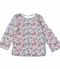 Babies Size 18 Months Just One You By Carters Long Sleeve T-Shirt With Flowers - TheRealThreads