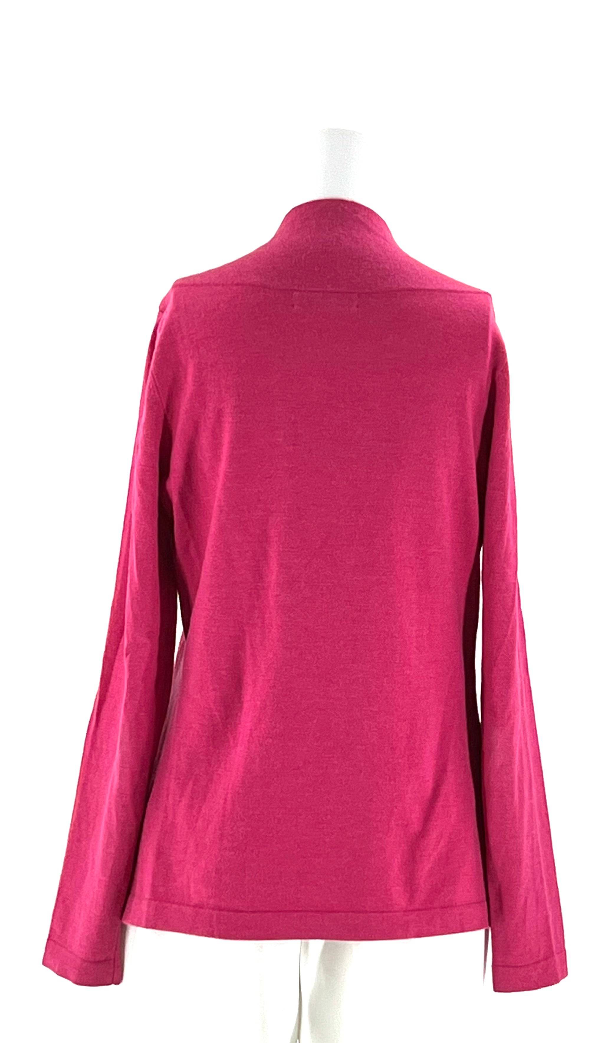 Banana Republic Sweater Size Medium Dark Pink Long Sleeve Top - TheRealThreads