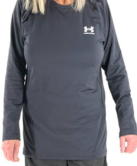 Fitted Athletic Top Size Medium ColdGear By Under Amour Ventilated Fast Drying Warm - TheRealThreads