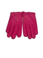 Red or Teal Leather Gloves Size Small - RealThreads