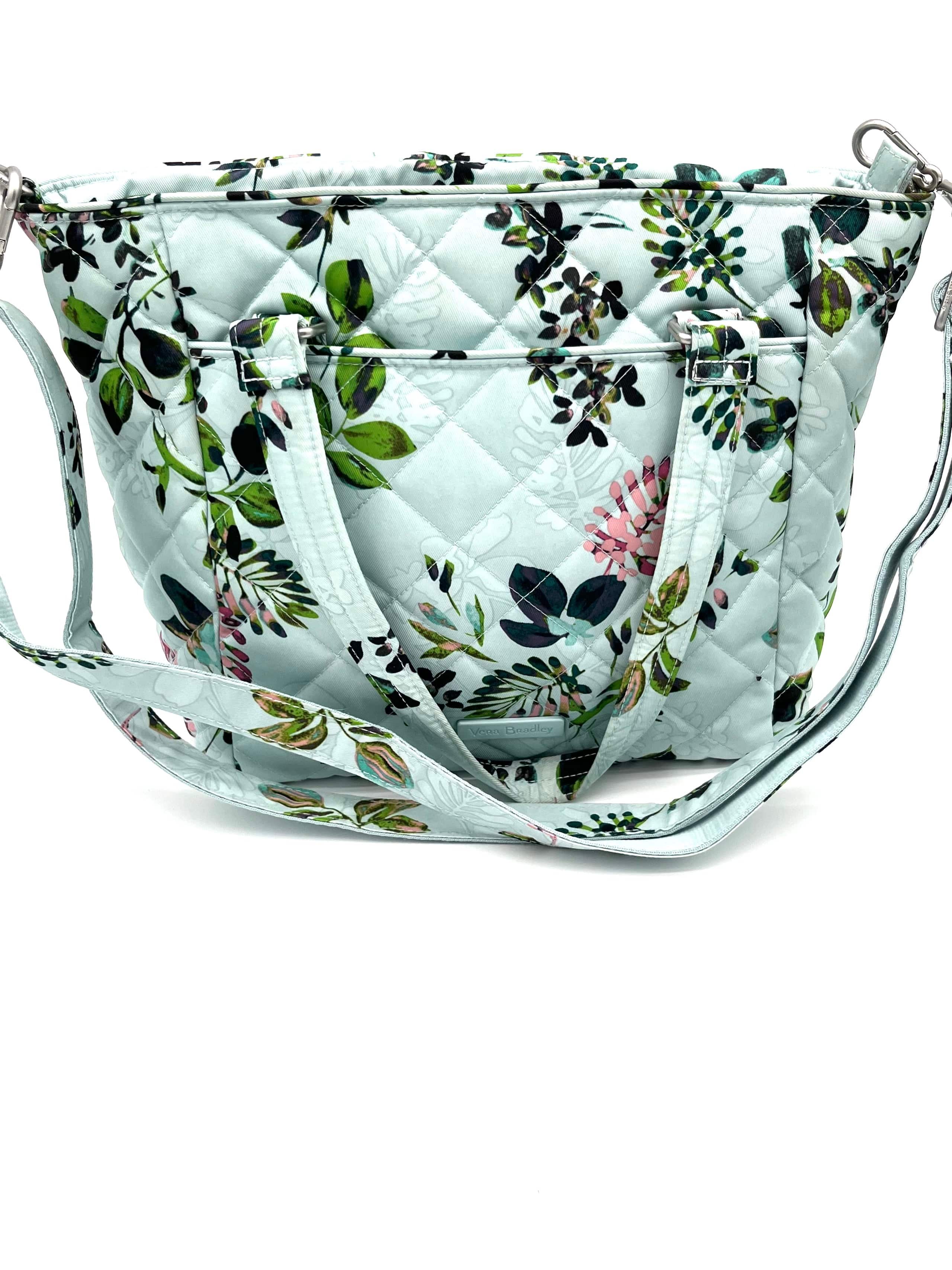 Vera Bradley Seawater Blooms Blue Shoulder Bag Handle Bag Crossbody NEW With Tags! - RealThreads