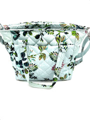 Vera Bradley Seawater Blooms Blue Shoulder Bag Handle Bag Crossbody NEW With Tags! - RealThreads
