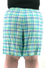 Womens Plus Size 22W Plaid Shorts Great Spring / Summer Colors by Alfred Dunner - RealThreads