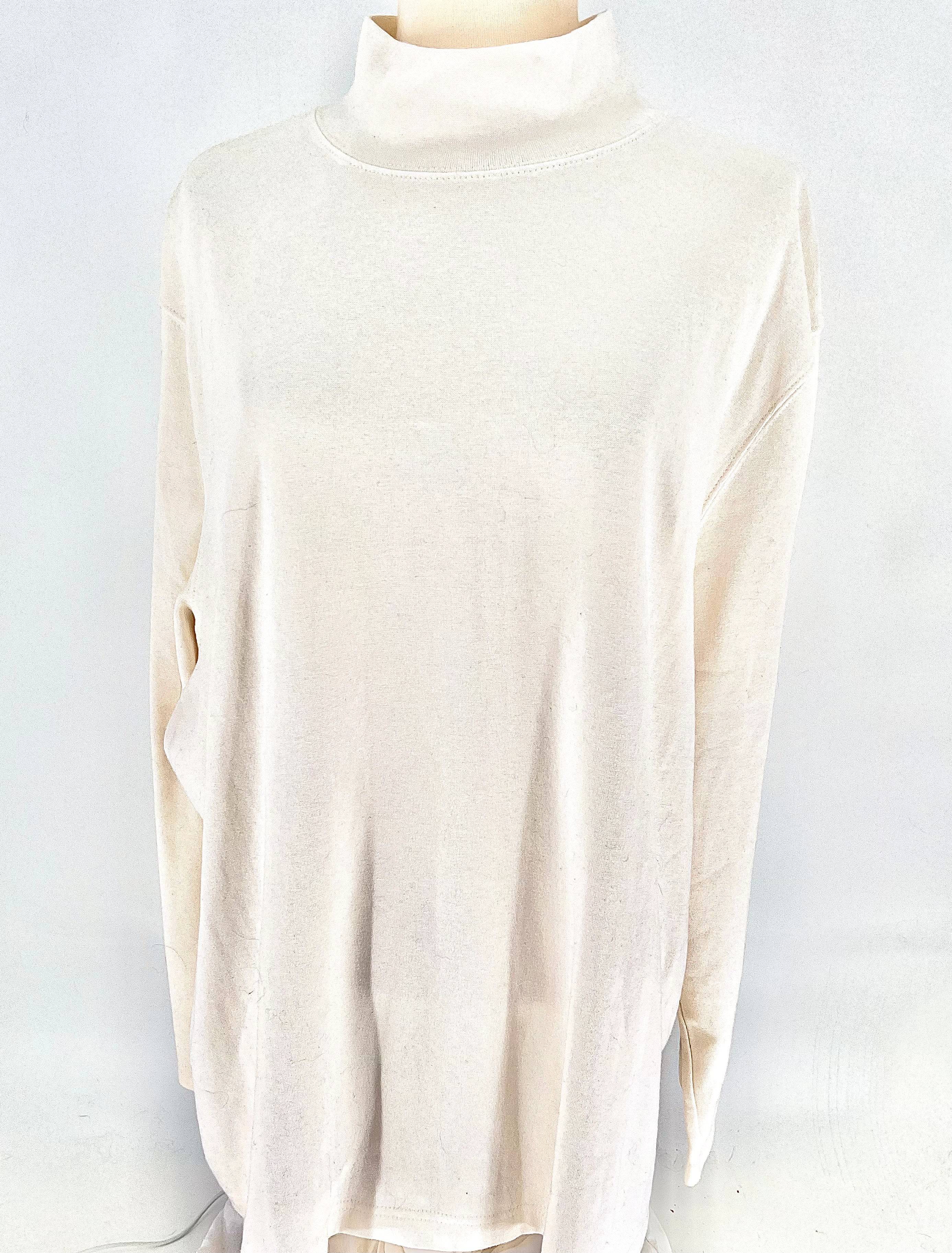 Womens Size 3X NEW!!! Beige / Off White Croft & Barrow "Womans Stretch" Top Shirt - RealThreads