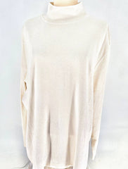 Womens Size 3X NEW!!! Beige / Off White Croft & Barrow "Womans Stretch" Top Shirt - RealThreads