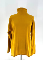 Womens Size Small Sweater By French Connection in Mustard Yellow - TheRealThreads