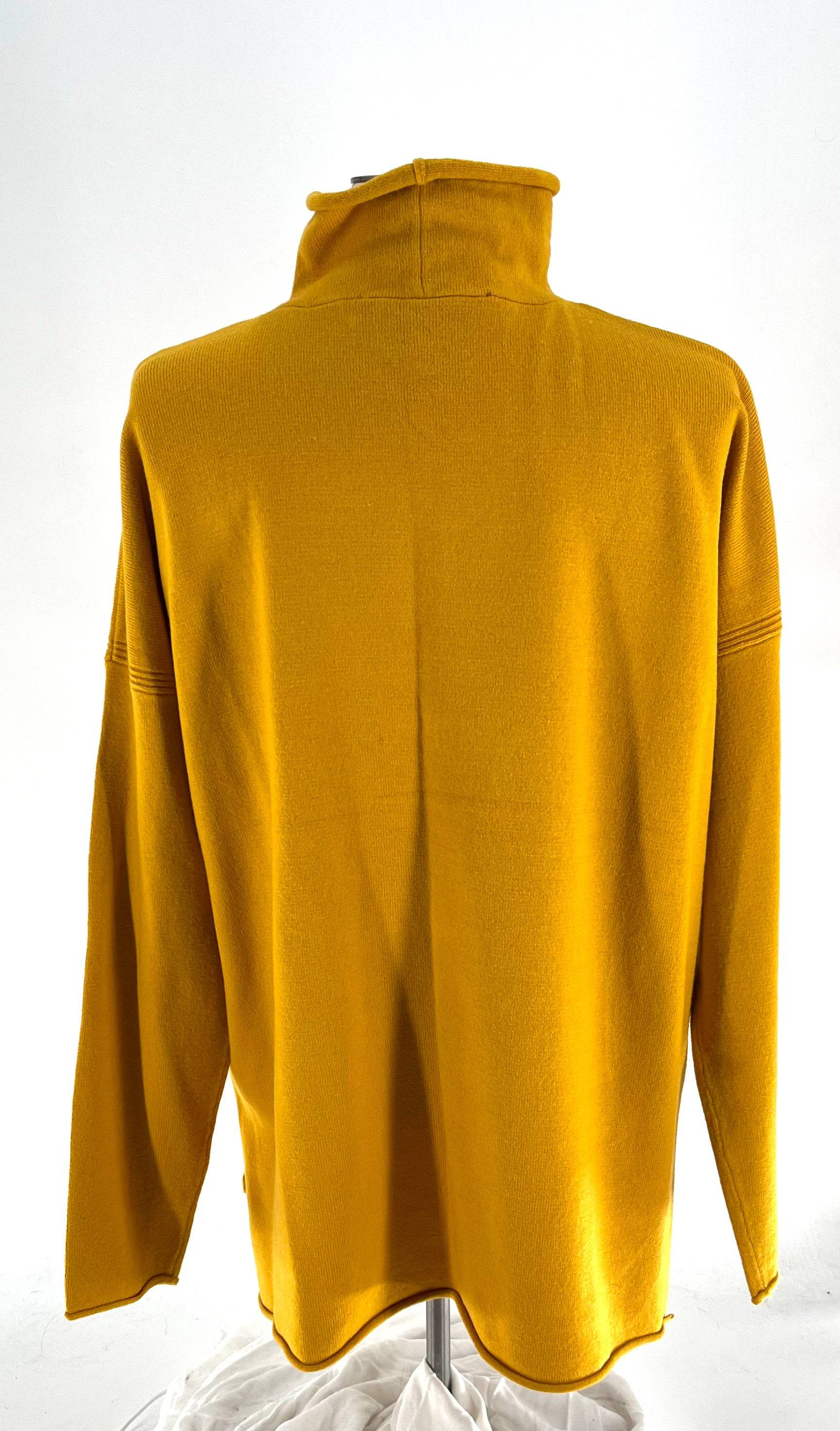 Womens Size Small Sweater By French Connection in Mustard Yellow - TheRealThreads